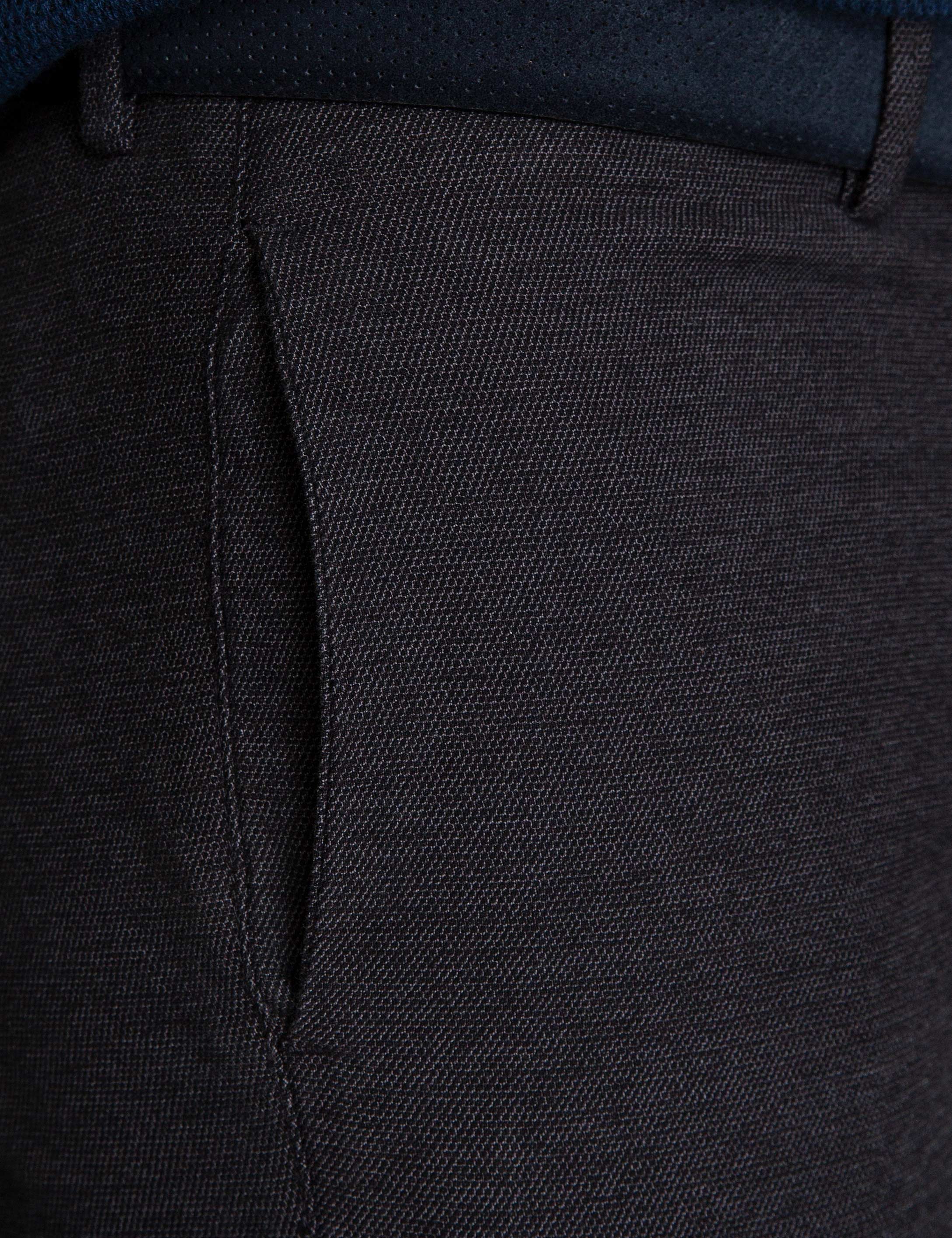 Siyah Slim Fit Chino Pantolon - 50193761014