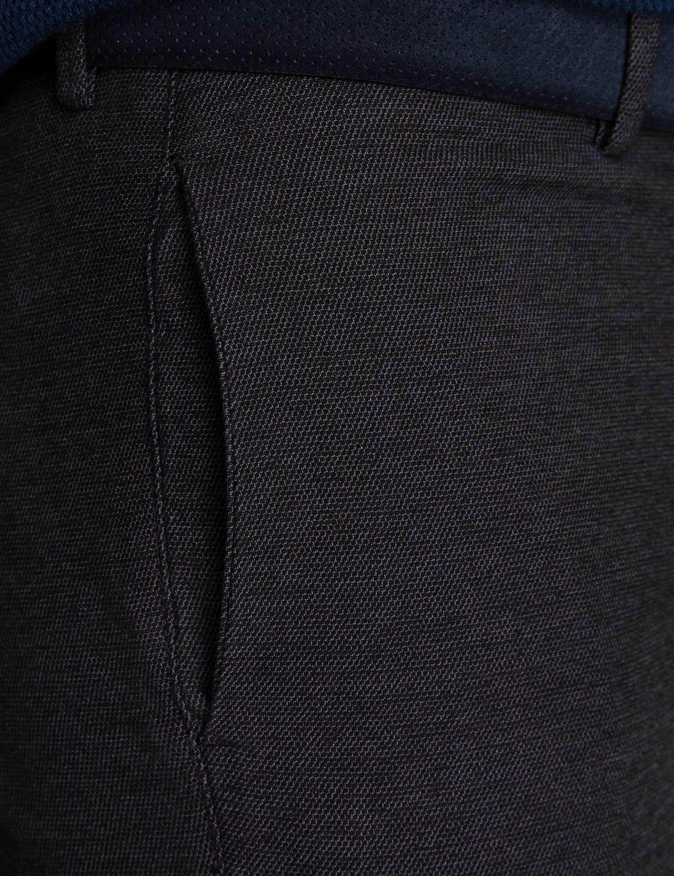 Siyah Slim Fit Chino Pantolon