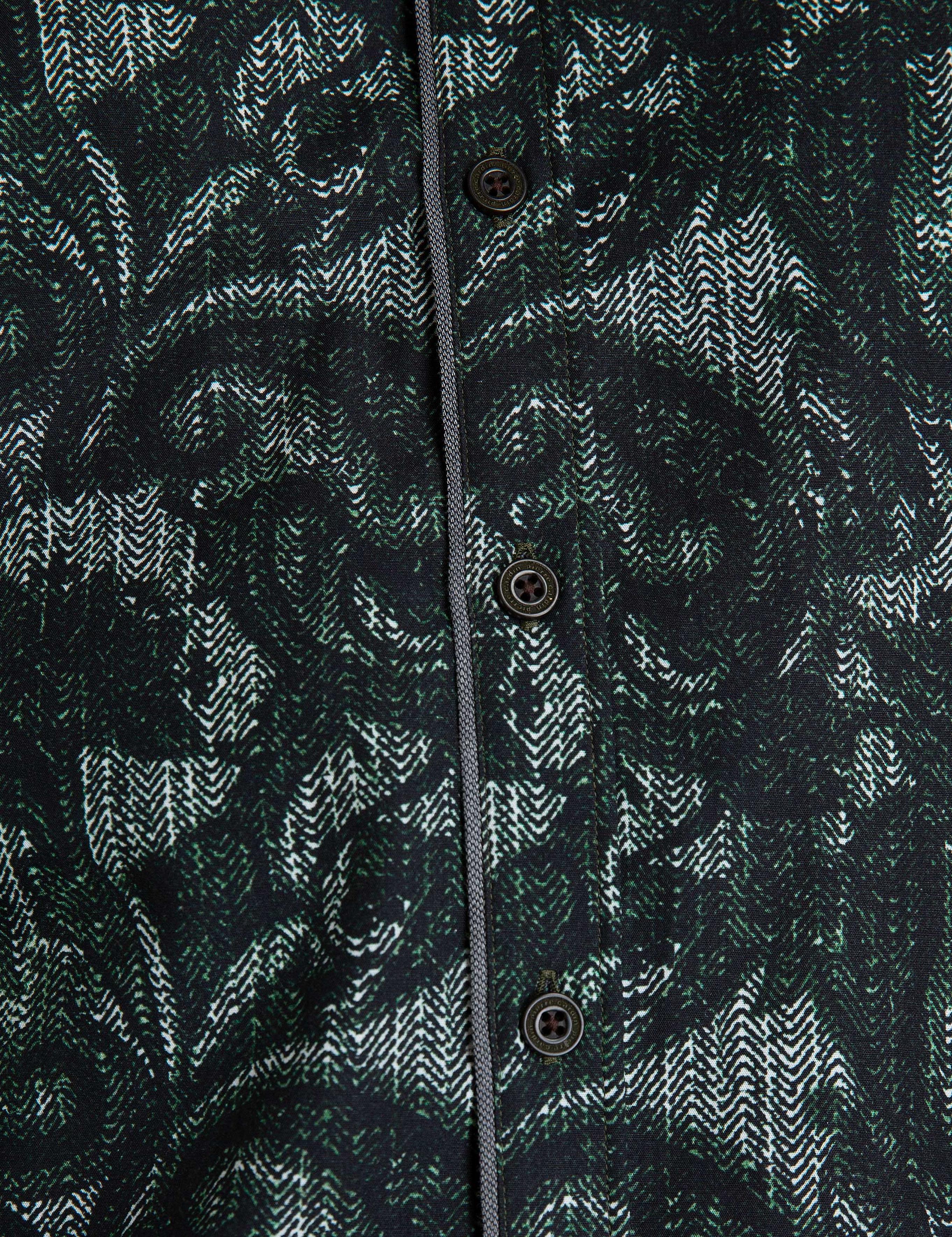 Yeşil Slim Fit Gömlek