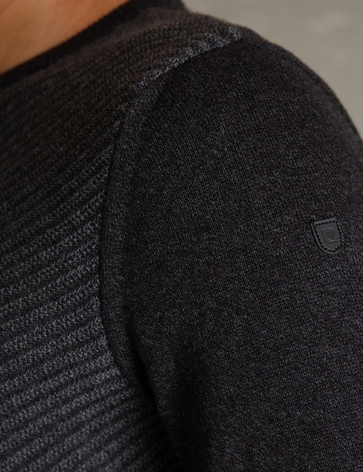 Antrasit Melanj Slim Fit Triko Kazak - 50194118075