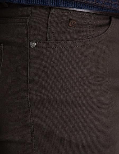 Kahverengi Slim Fit Chino Pantolon - 50194210084