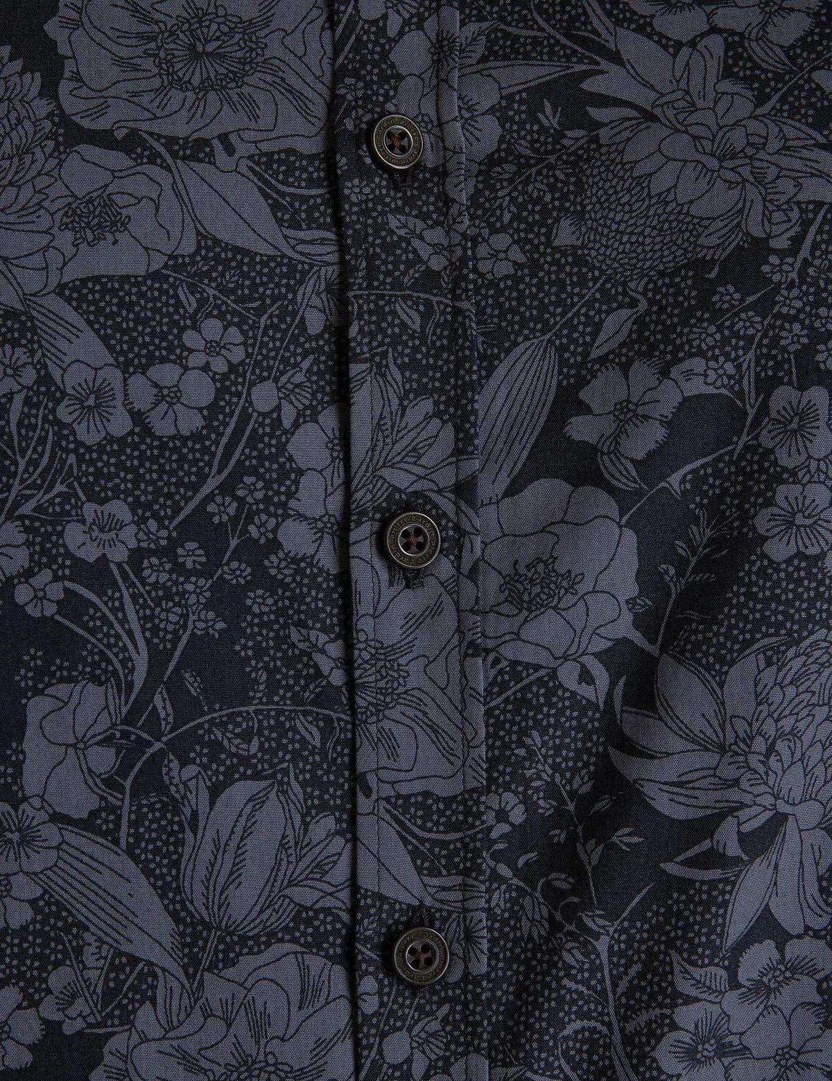 Siyah Slim Fit Gömlek - 50193939023