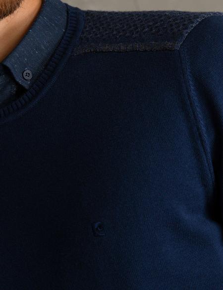 Lacivert Slim Fit Kazak - 50194108043