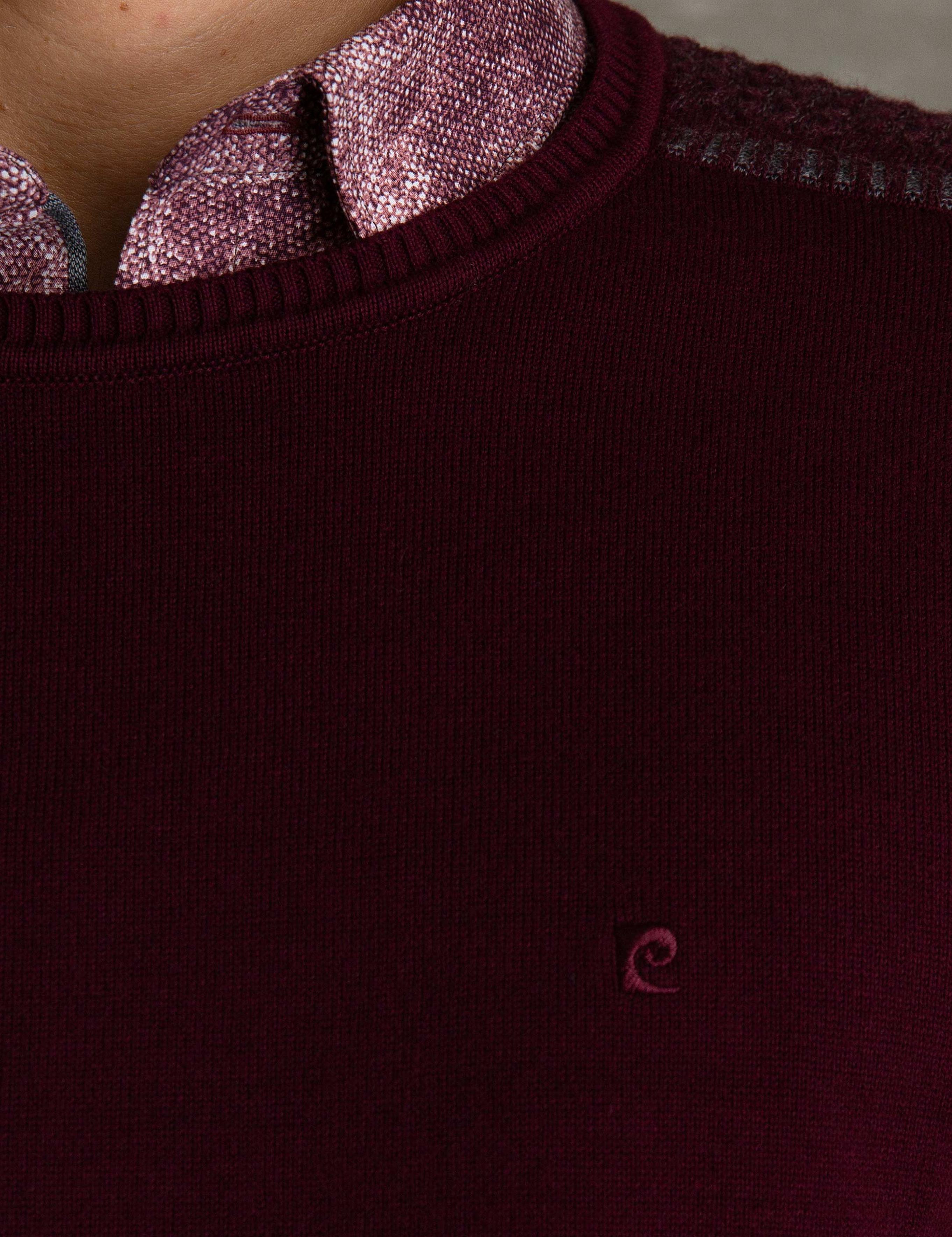 Bordo Slim Fit Kazak