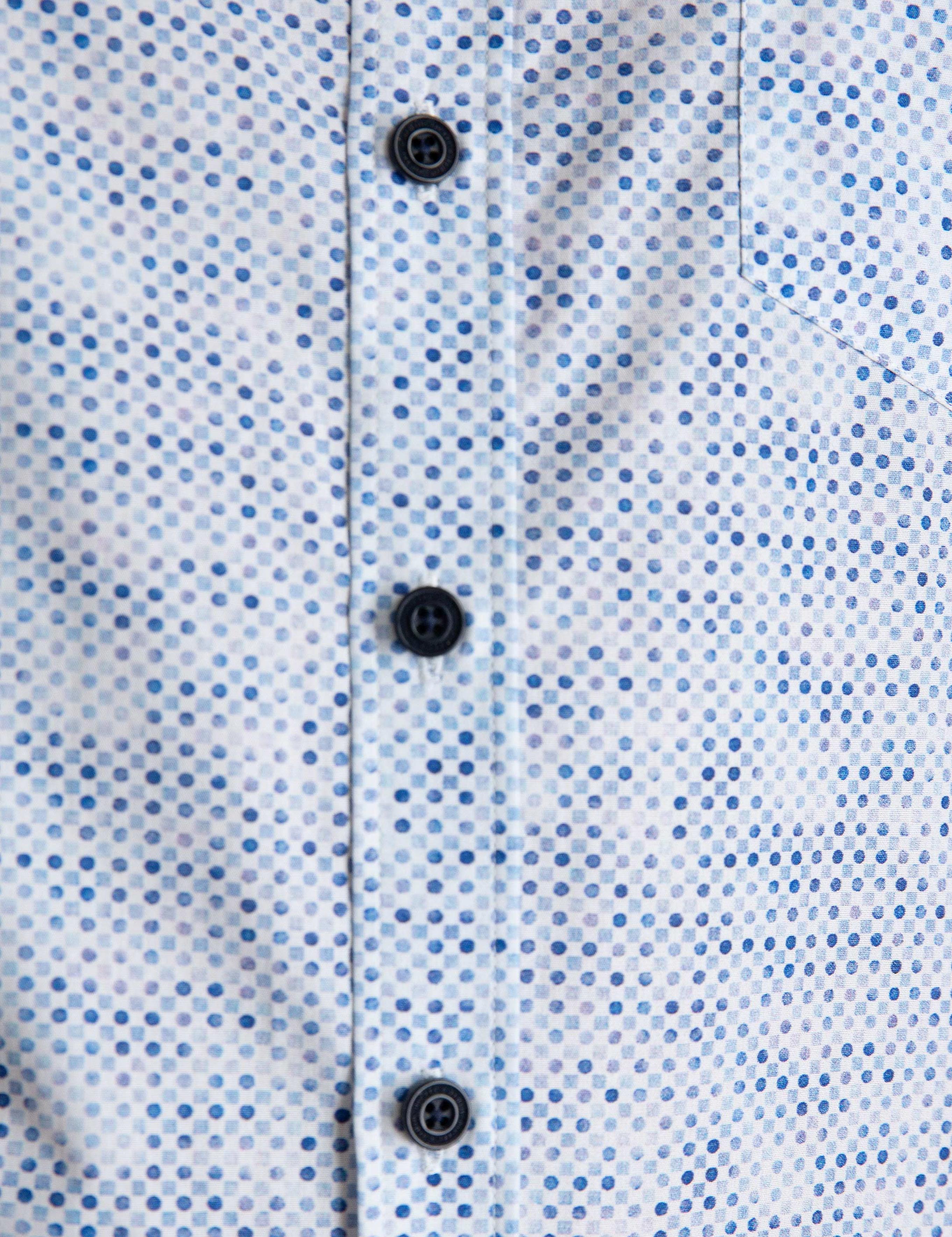 Mavi Slim Fit Gömlek