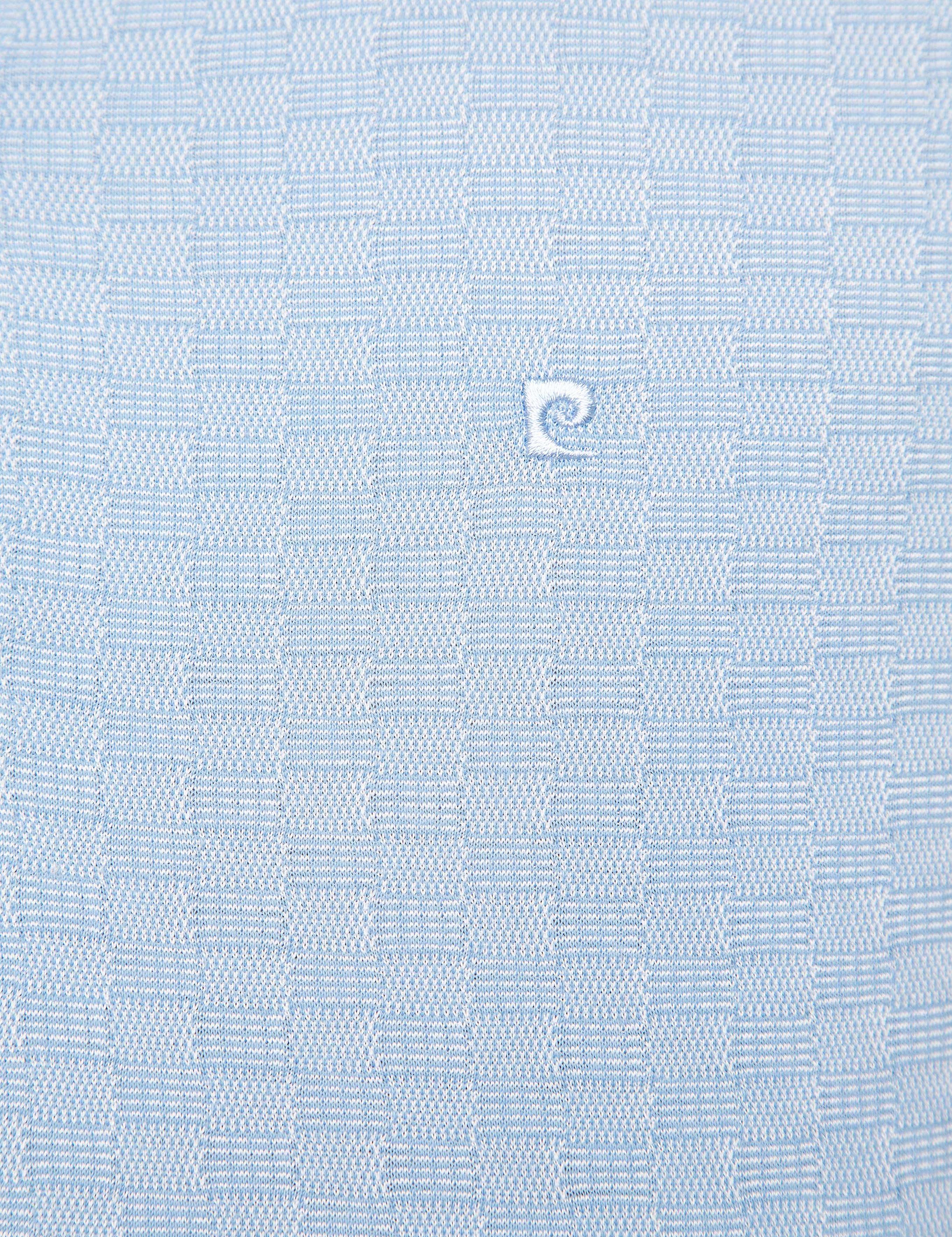 Açık Mavi Slim Fit Polo Yaka T-Shirt