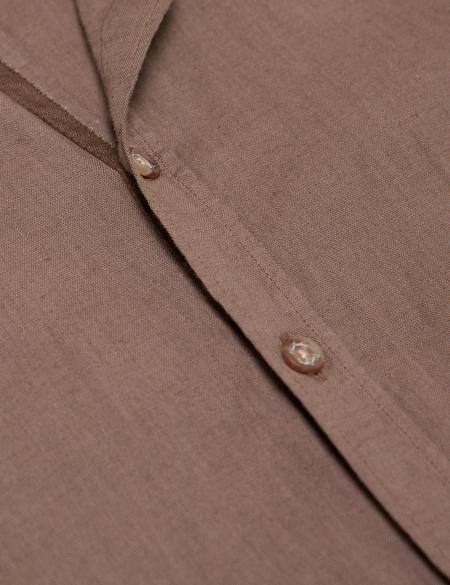 Vizon Slim Fit Uzun Kollu Gömlek - 50185777139