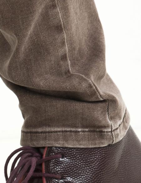 Kahverengi Denim Pantolon - 50185820015