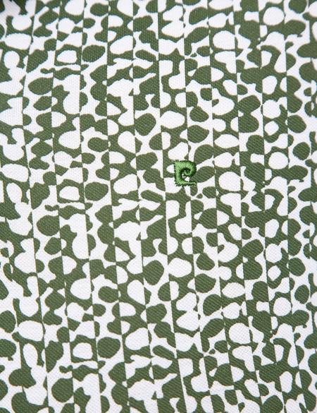 Yeşil Slim Fit Tişört - 50185848043