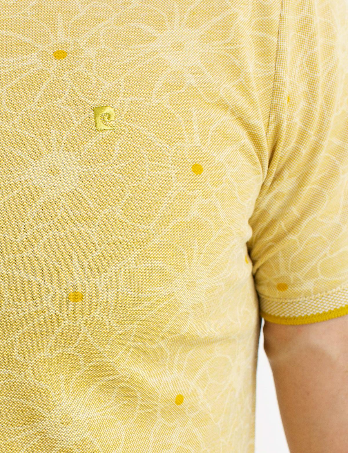 Sarı Slim Fit Tişört - 50185849007