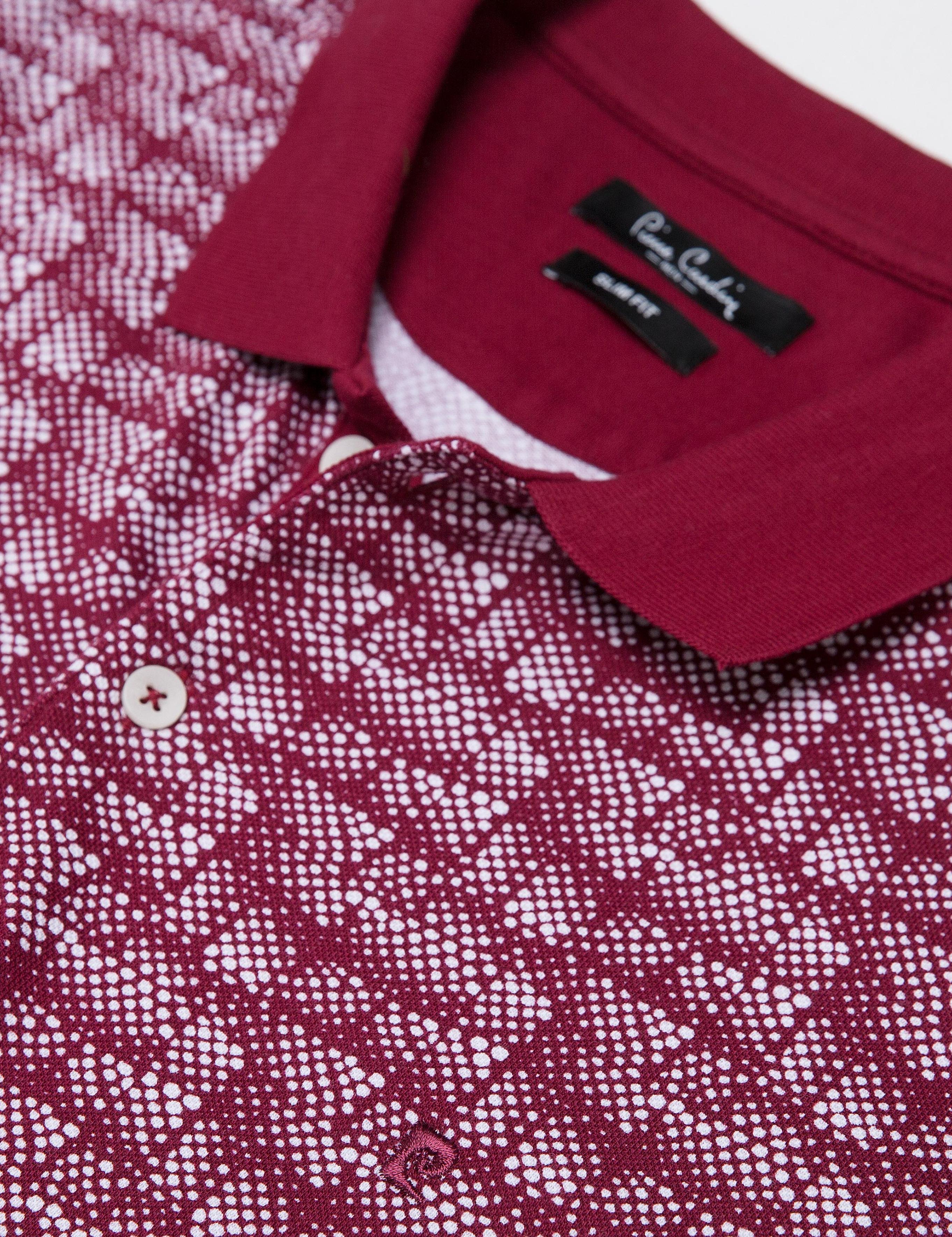 Bordo Slim Fit Tişört