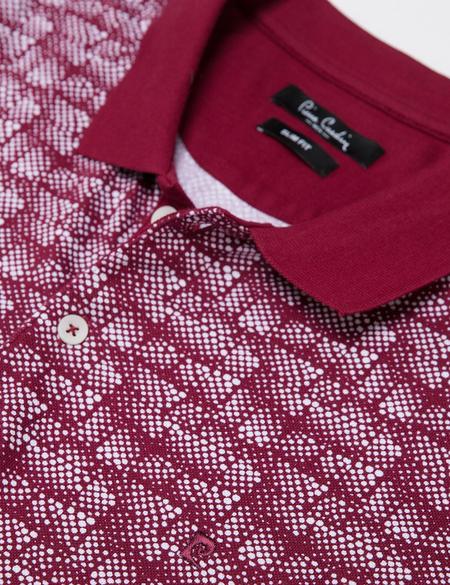 Bordo Slim Fit Tişört - 50185853034