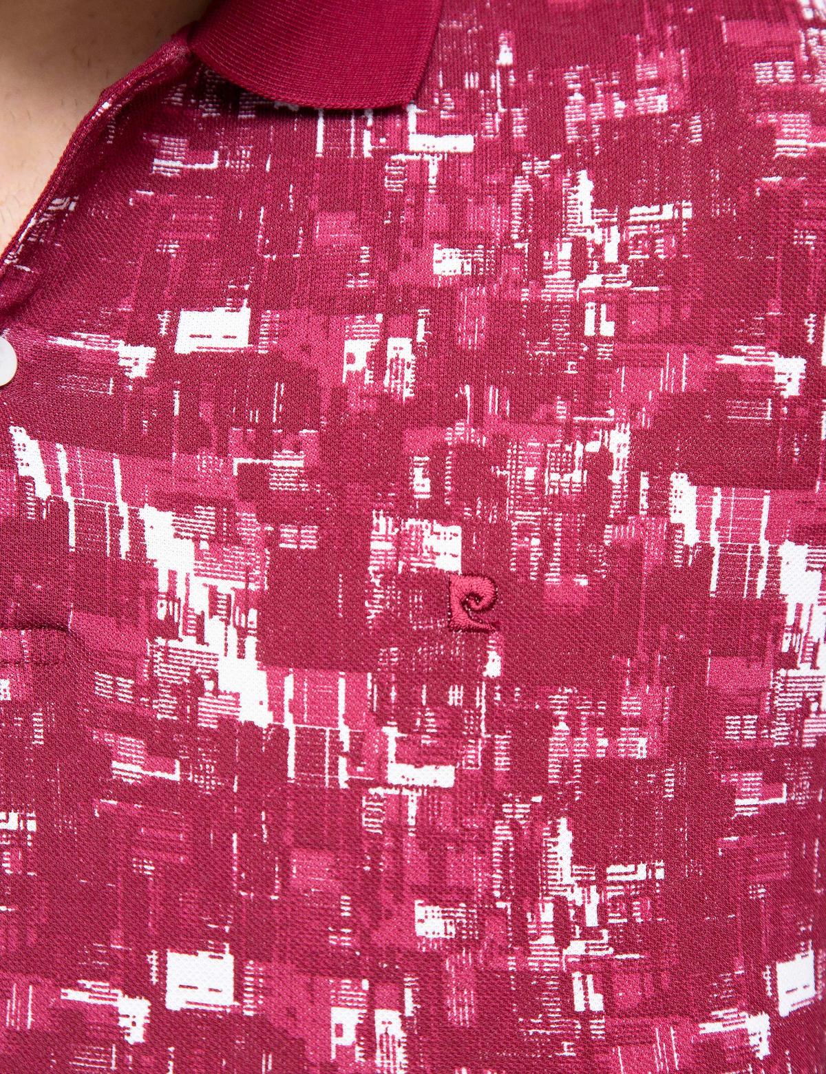 Bordo Slim Fit Tişört - 50185860013