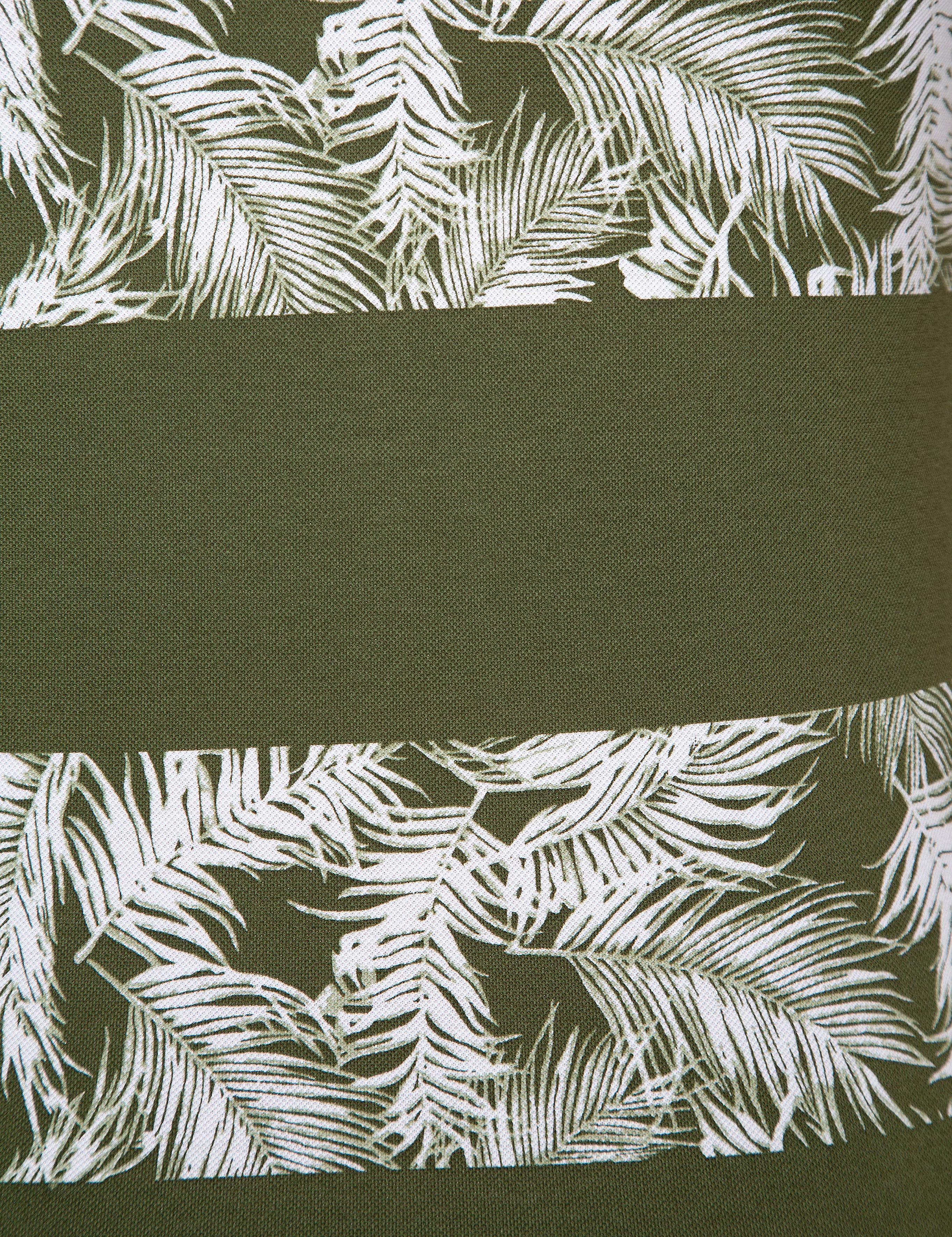 Yeşil Slim Fit Polo Yaka Tişört