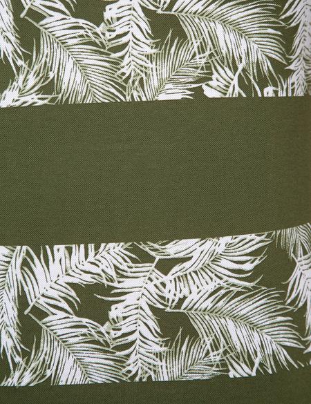 Yeşil Slim Fit Polo Yaka Tişört - 50186357013