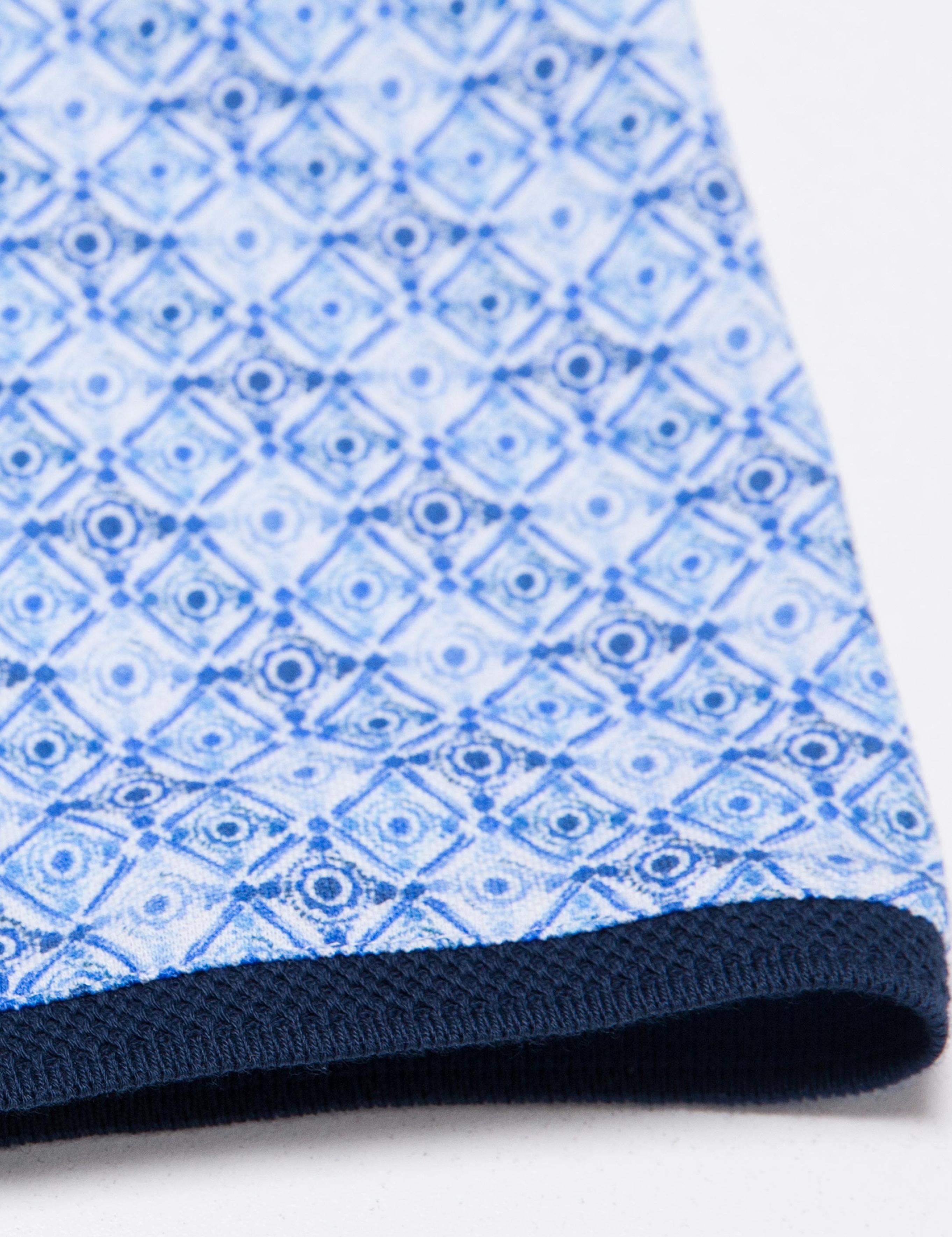 Lacivert Slim Fit Polo Yaka T-Shirt