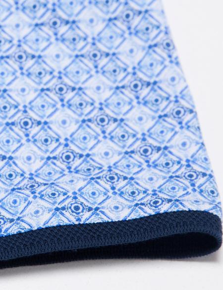 Lacivert Slim Fit Polo Yaka T-Shirt - 50186363004