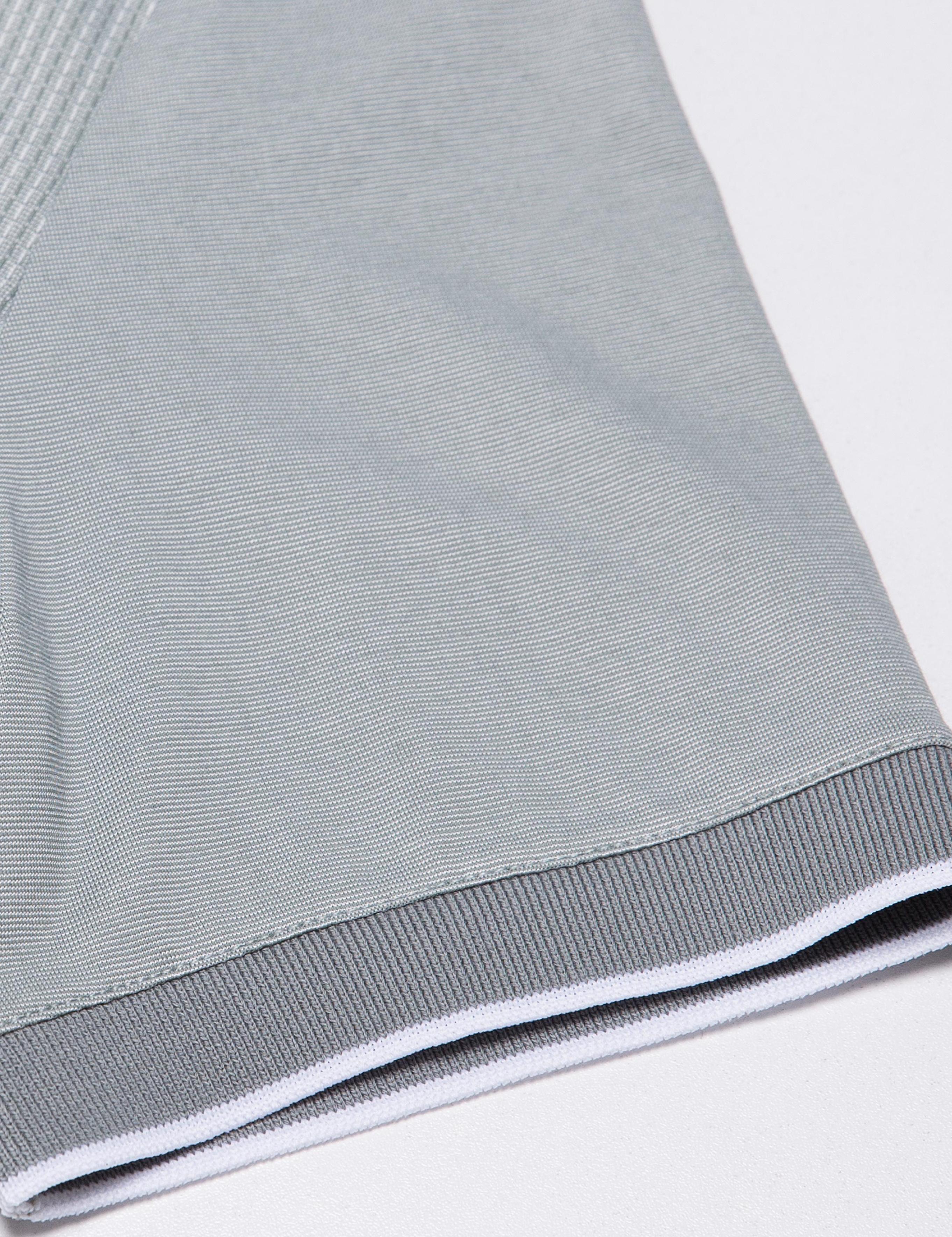 Gri Regular Fit Polo Yaka T-Shirt