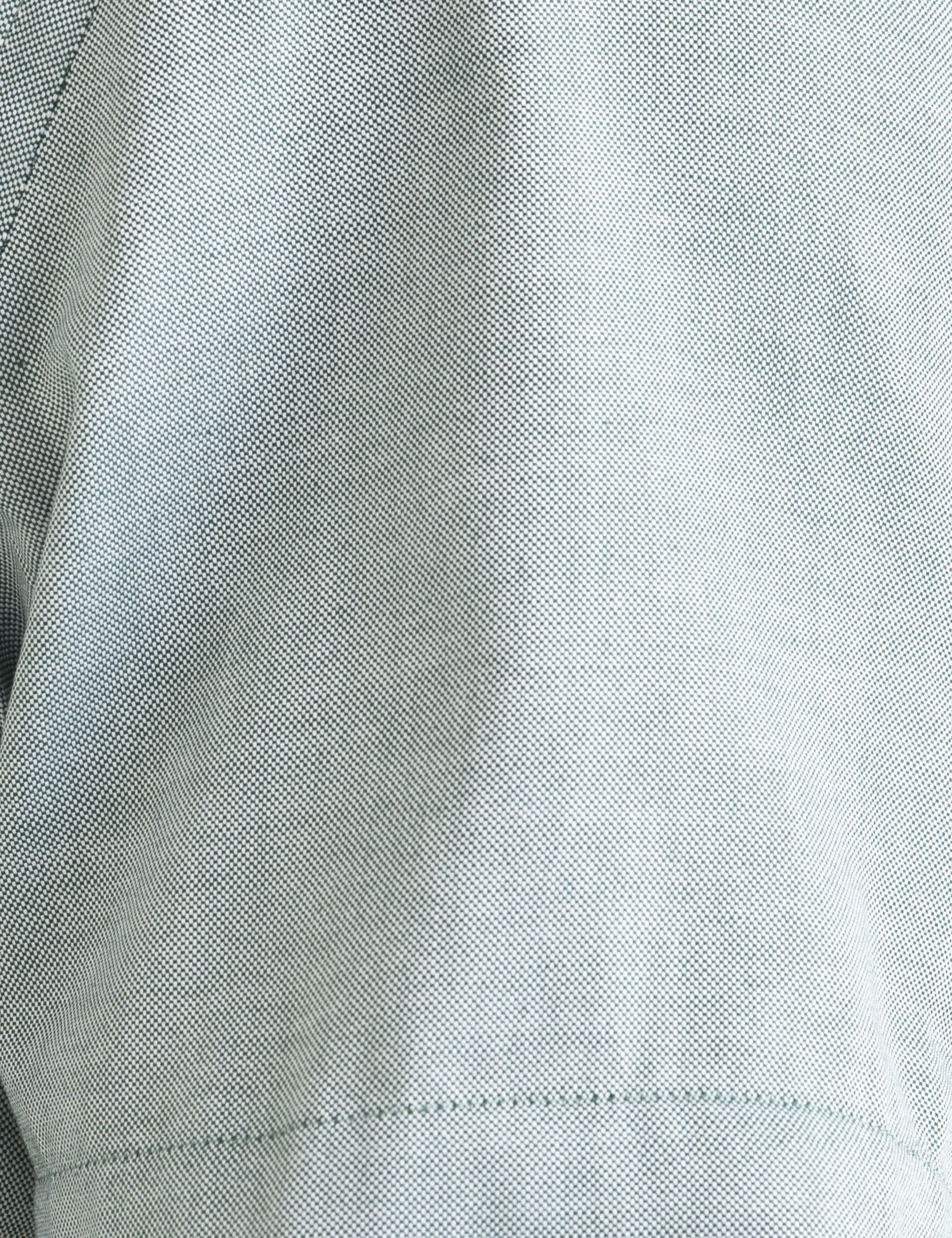 Yeşil Slim Fit Kısa Kollu Gömlek