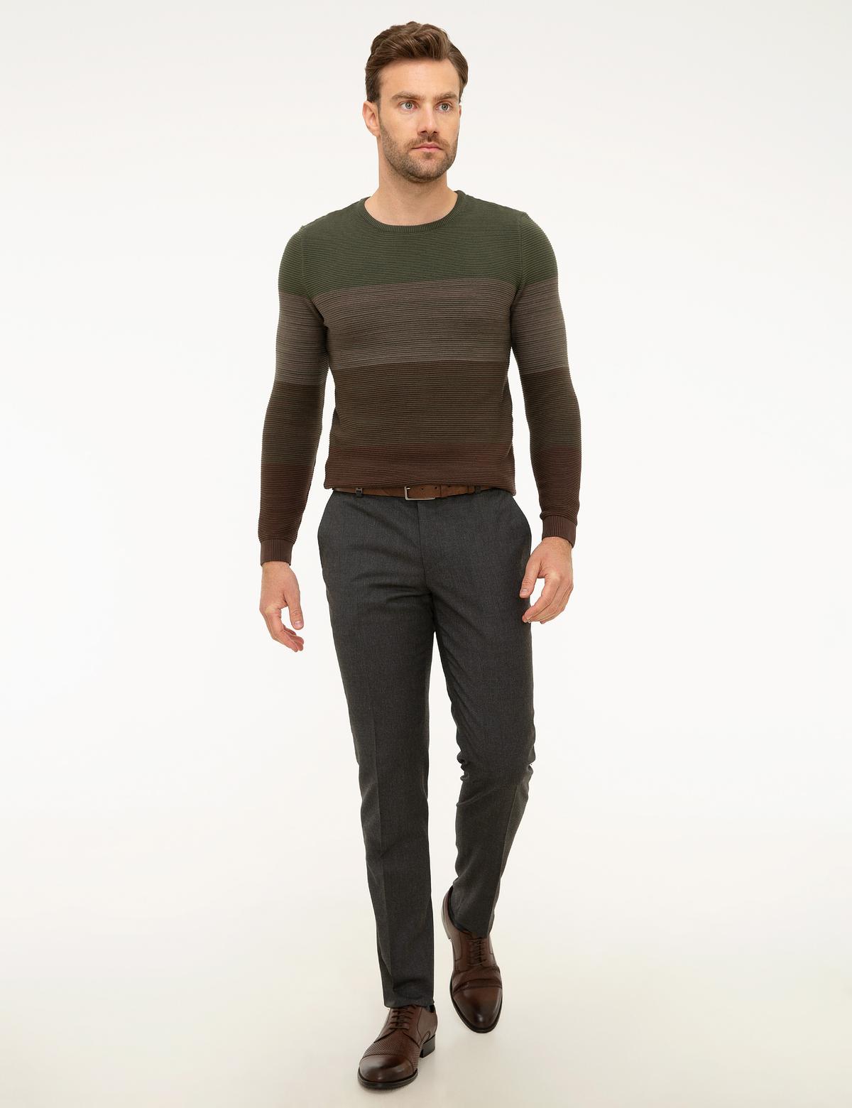 Haki Triko Kazak - 50194854034