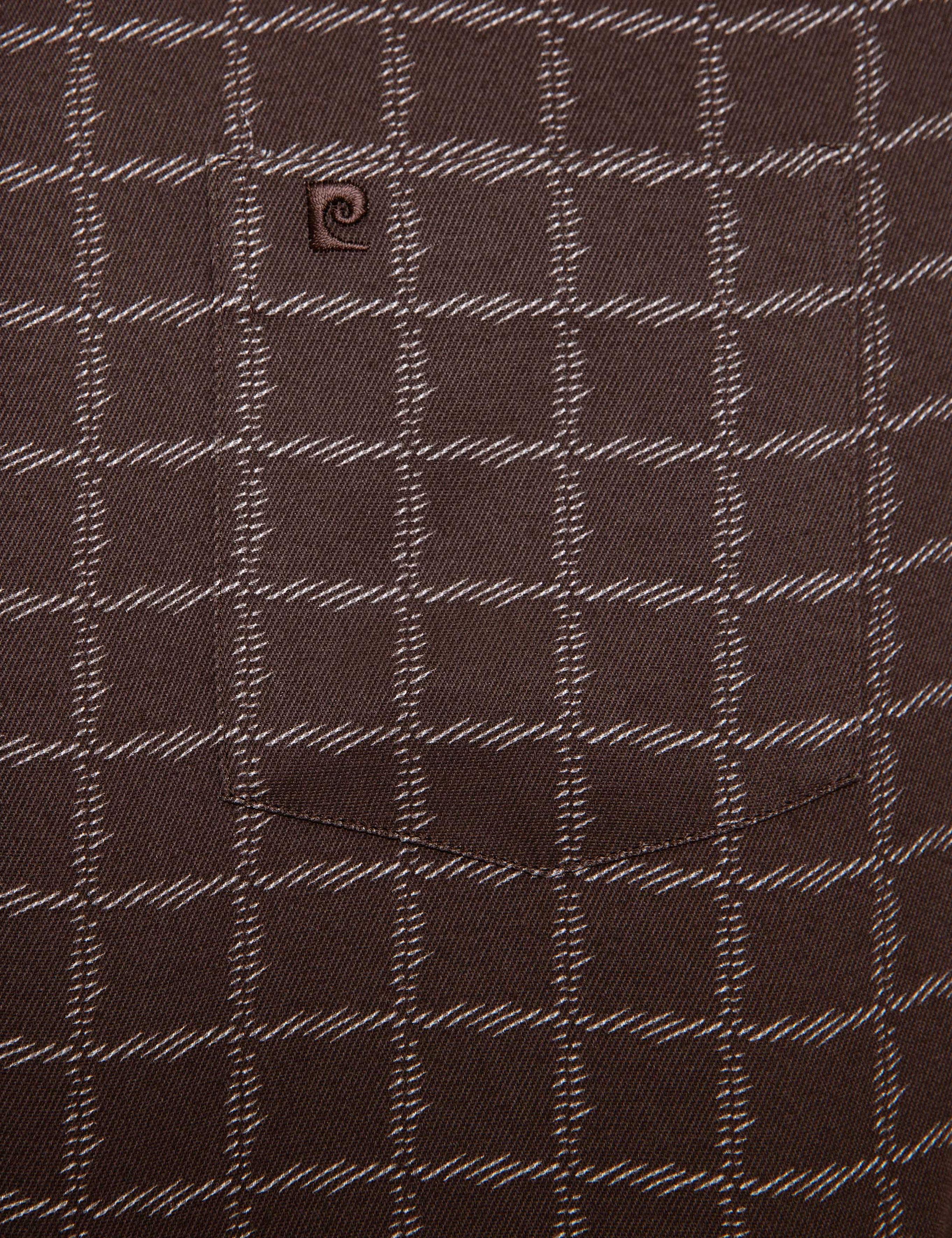 Kahverengi Regular Fit Gömlek