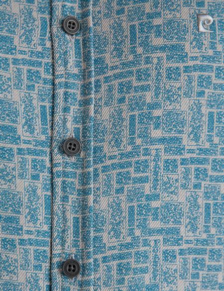 Petrol Slim Fit Uzun Kollu Gömlek - 50194966010