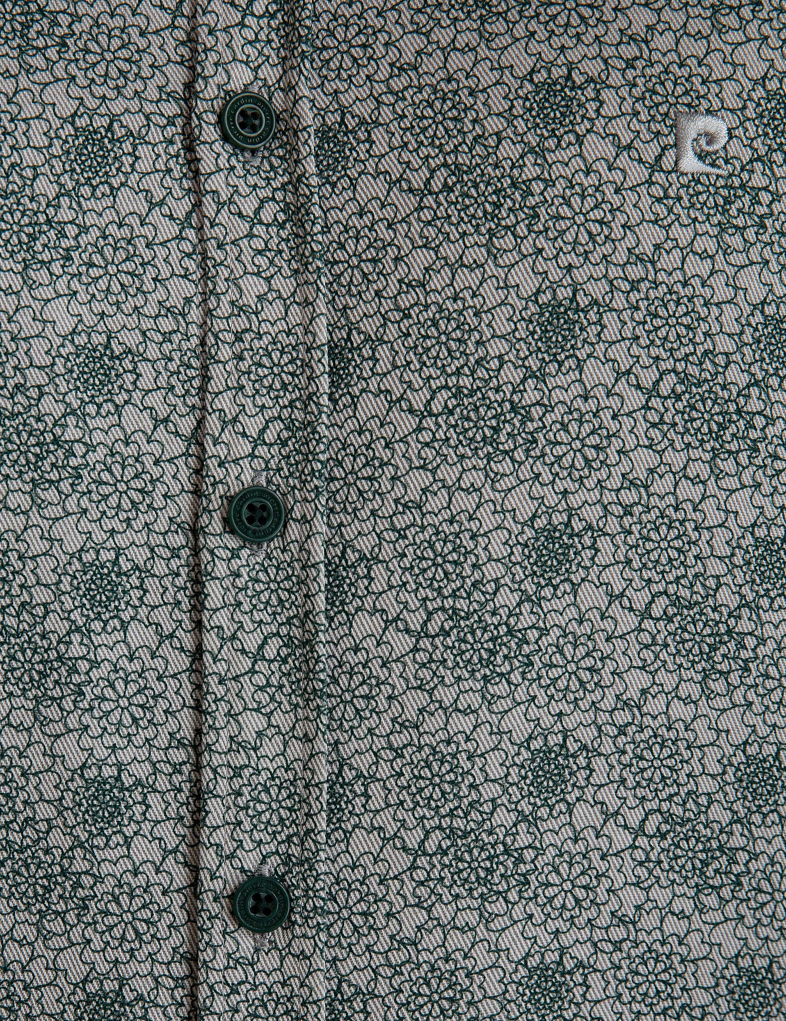 Yeşil Slim Fit Gömlek