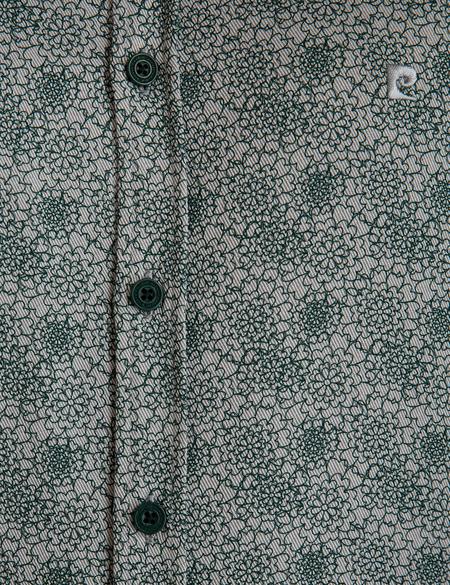 Yeşil Slim Fit Gömlek - 50194971014