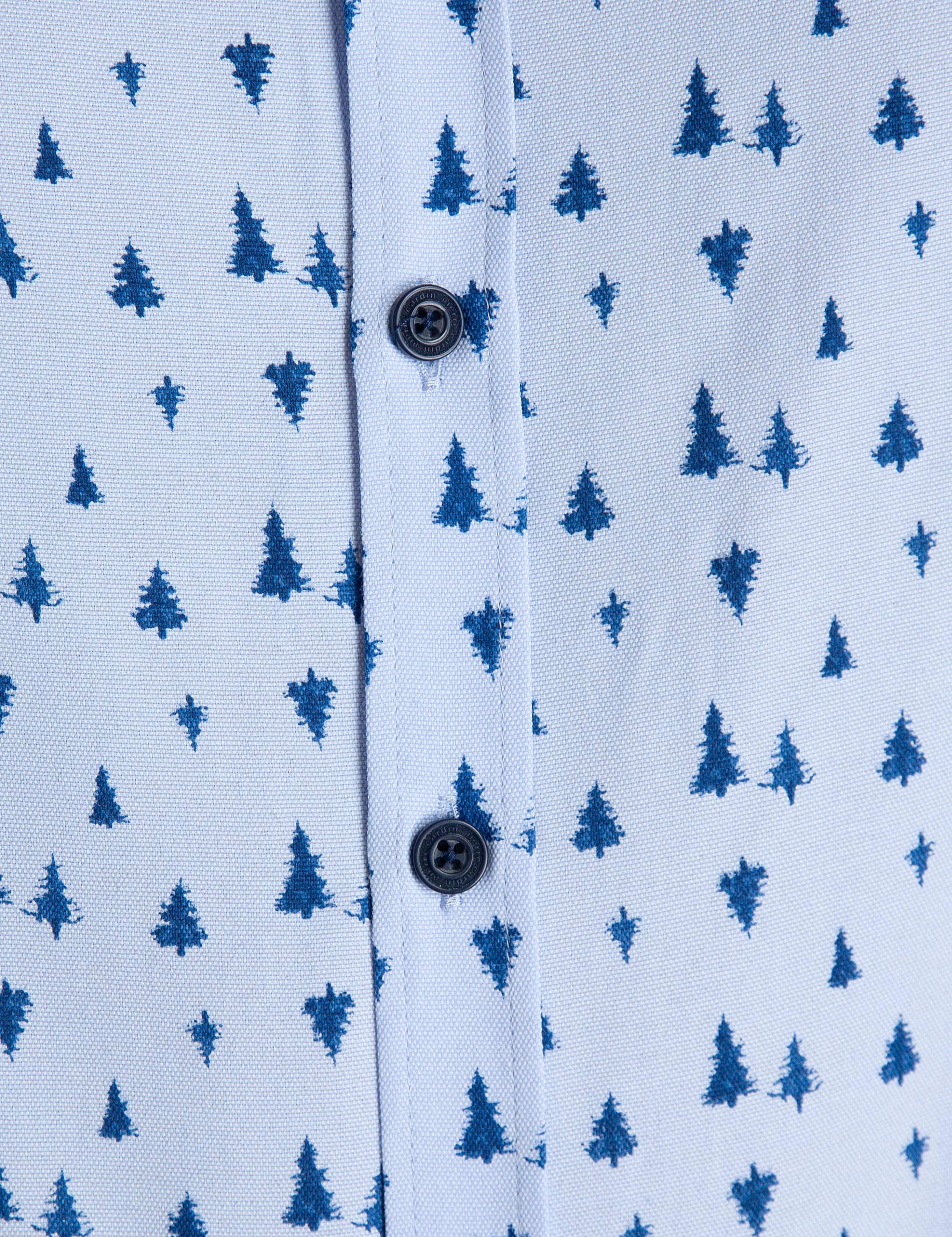 Mavi Slim Fit Gömlek