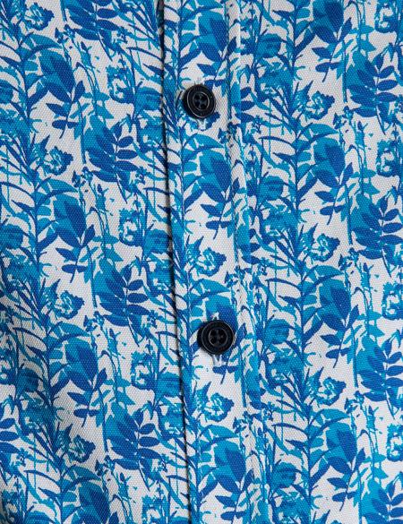 Saks Mavi Slim Fit Gömlek - 50195212010