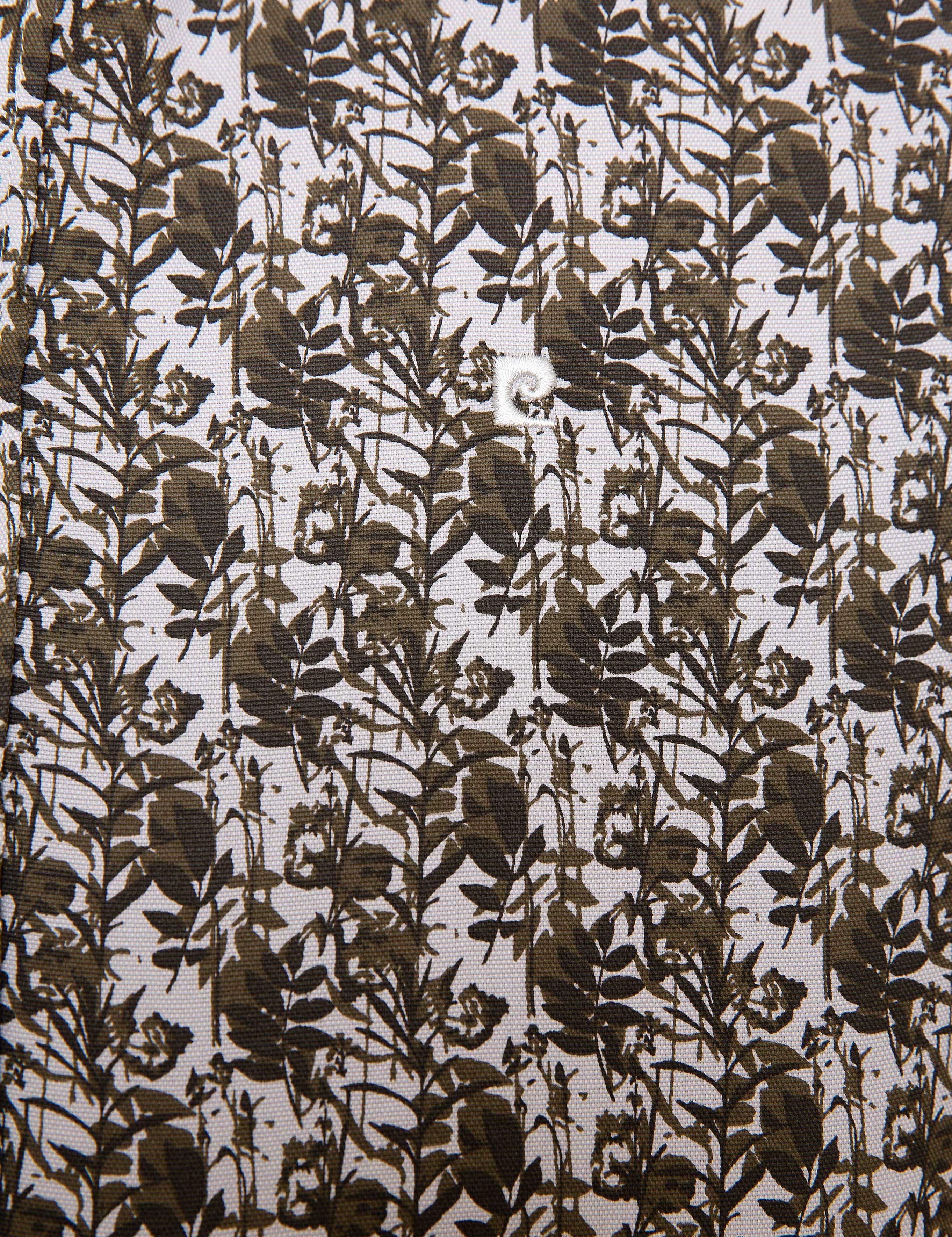 Kahverengi Slim Fit Gömlek