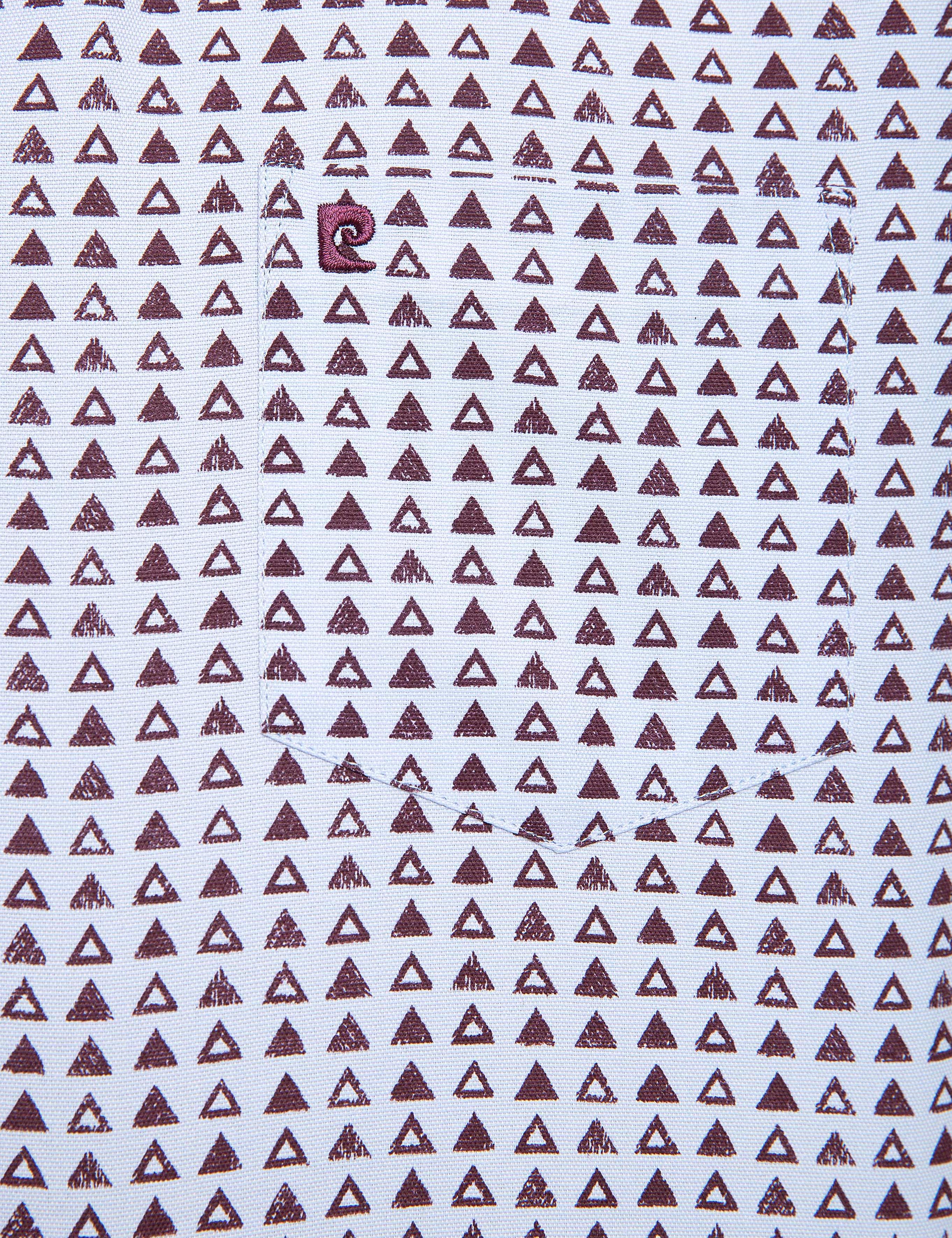 Bordo Regular Fit Uzun Kollu Gömlek