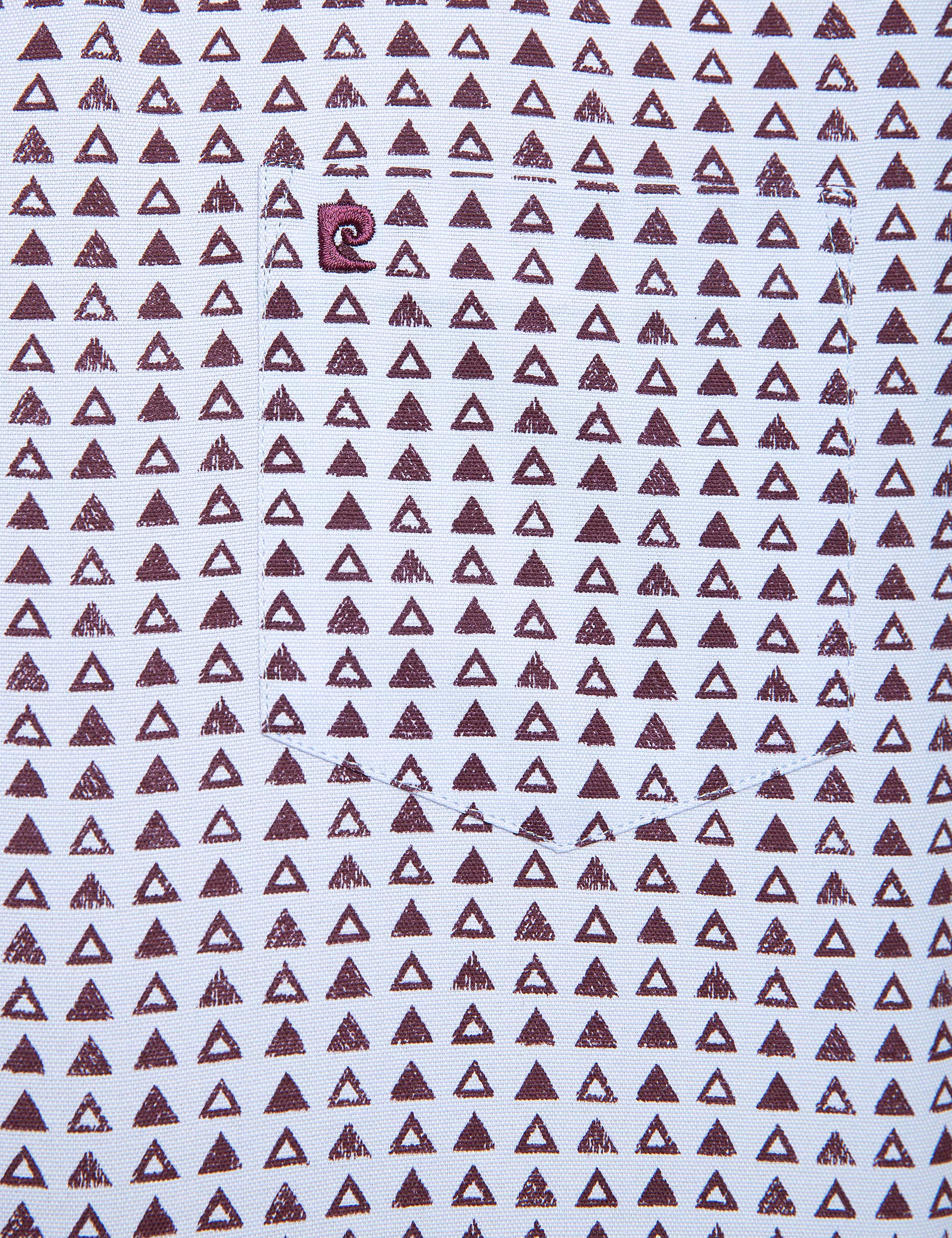 Bordo Regular Fit Uzun Kollu Gömlek
