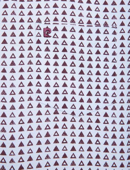 Bordo Regular Fit Uzun Kollu Gömlek - 50196709004