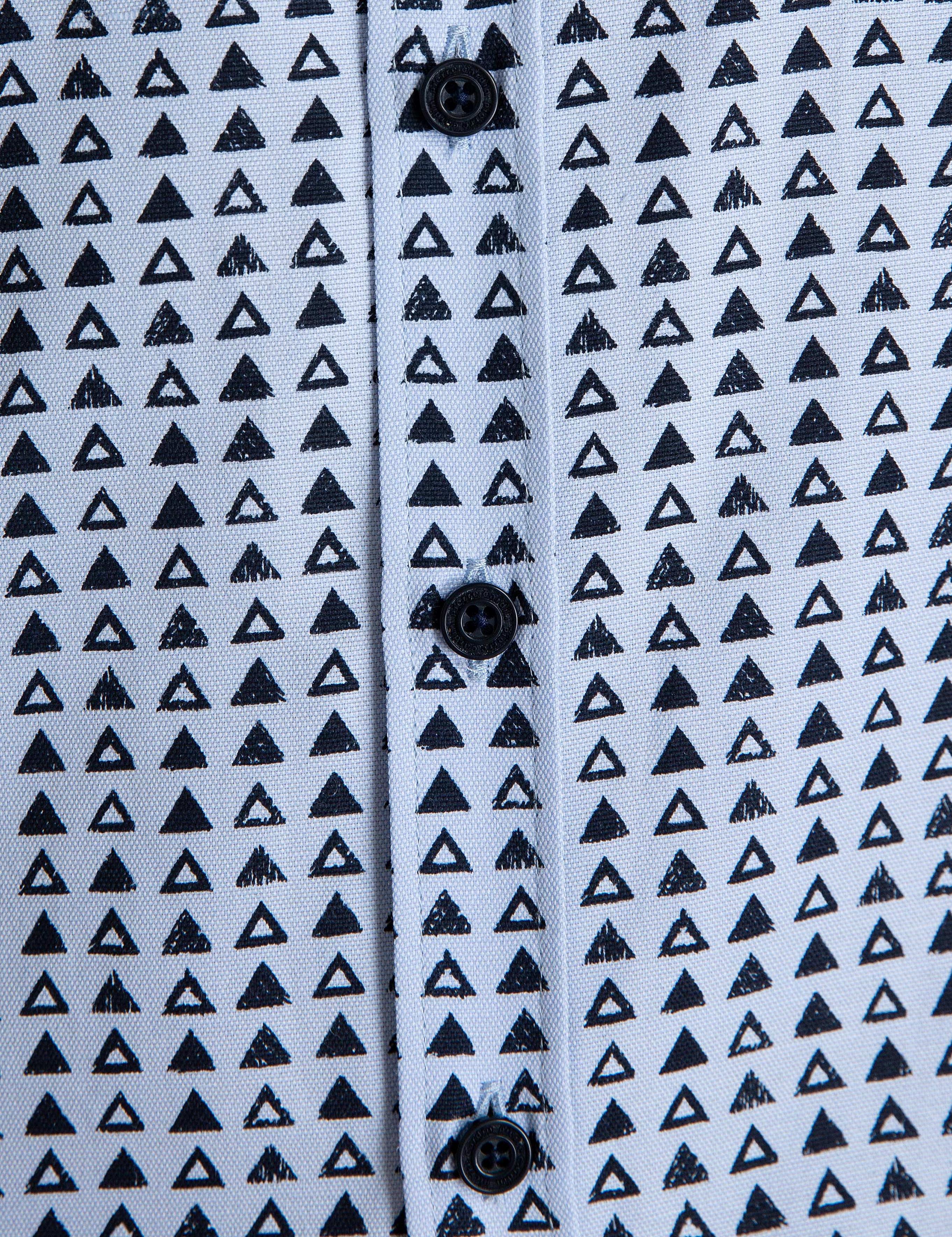 Lacivert Regular Fit Uzun Kollu Gömlek