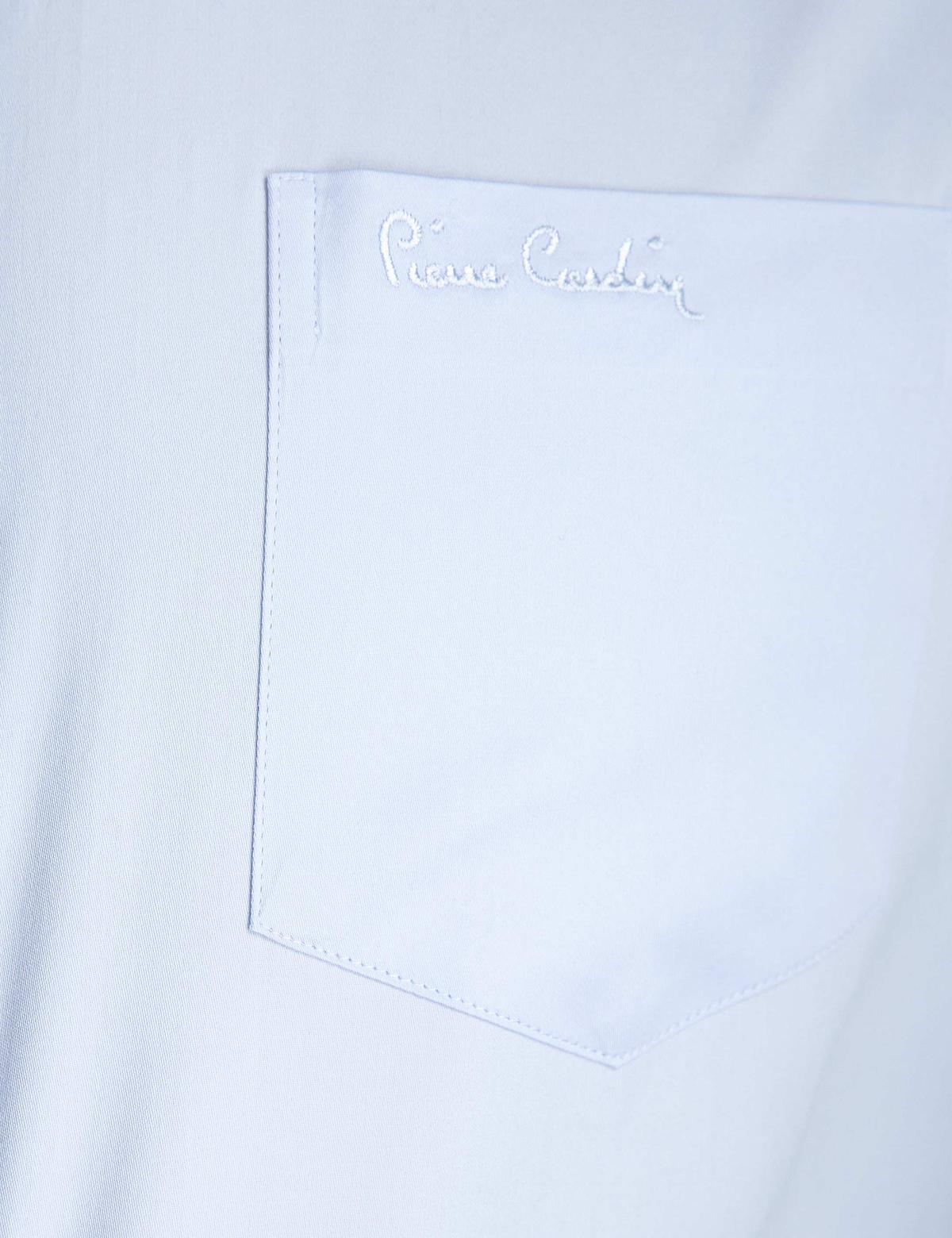 Açık Mavi Regular Fit Uzun Kollu Basic Gömlek - 50197137005