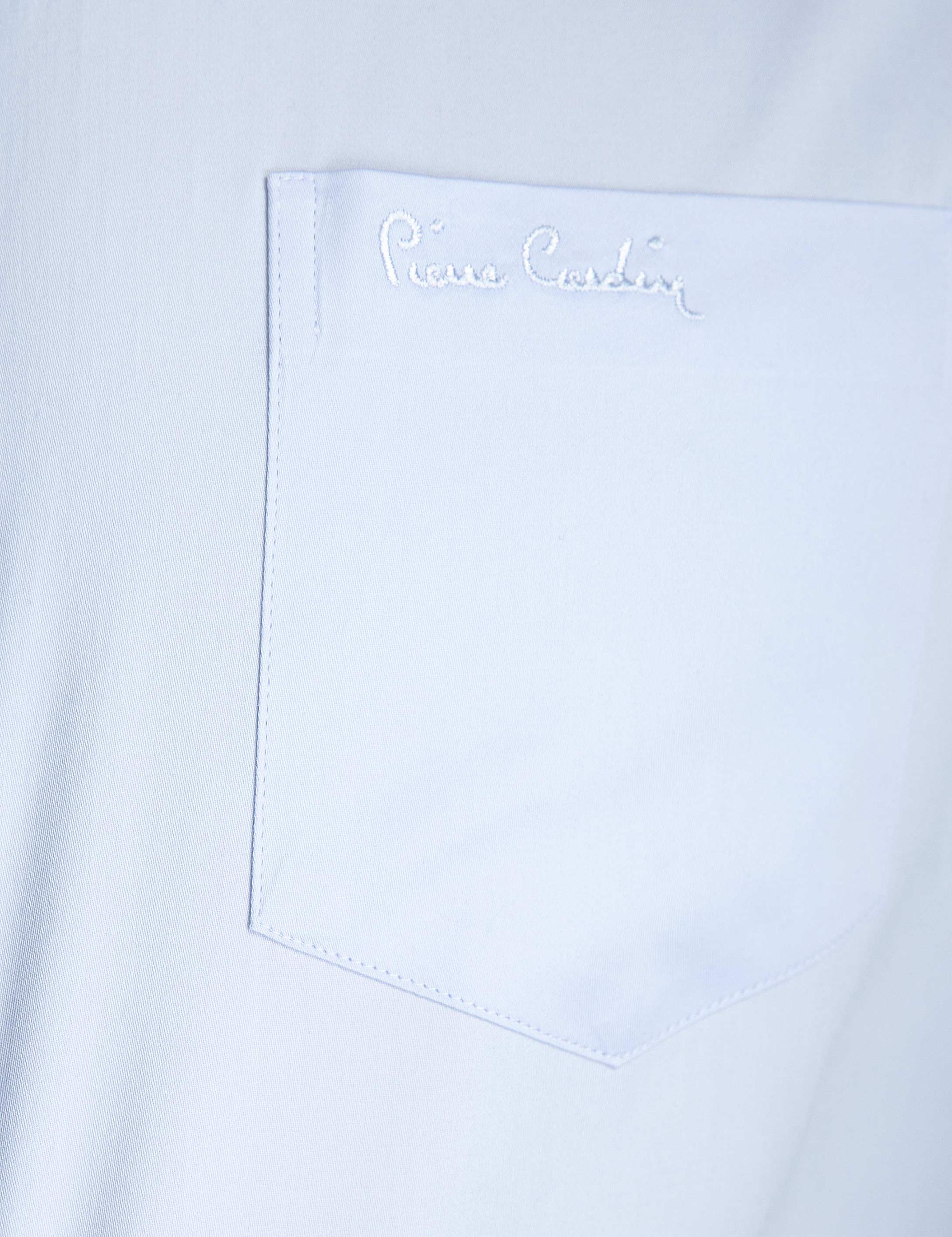 Açık Mavi Regular Fit Uzun Kollu Basic Gömlek