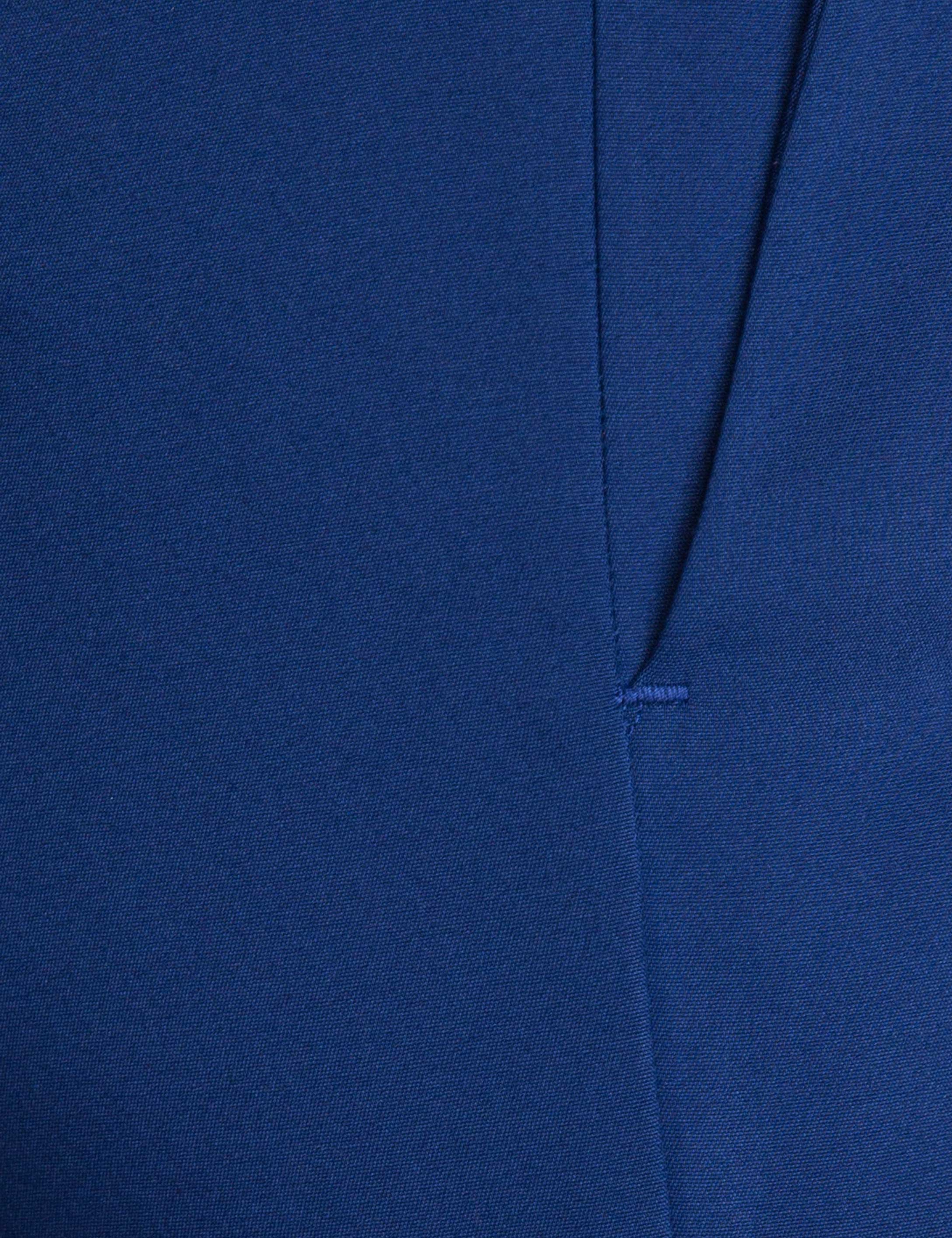 Lacivert Slim Fit Kumaş Pantolon - Image 5