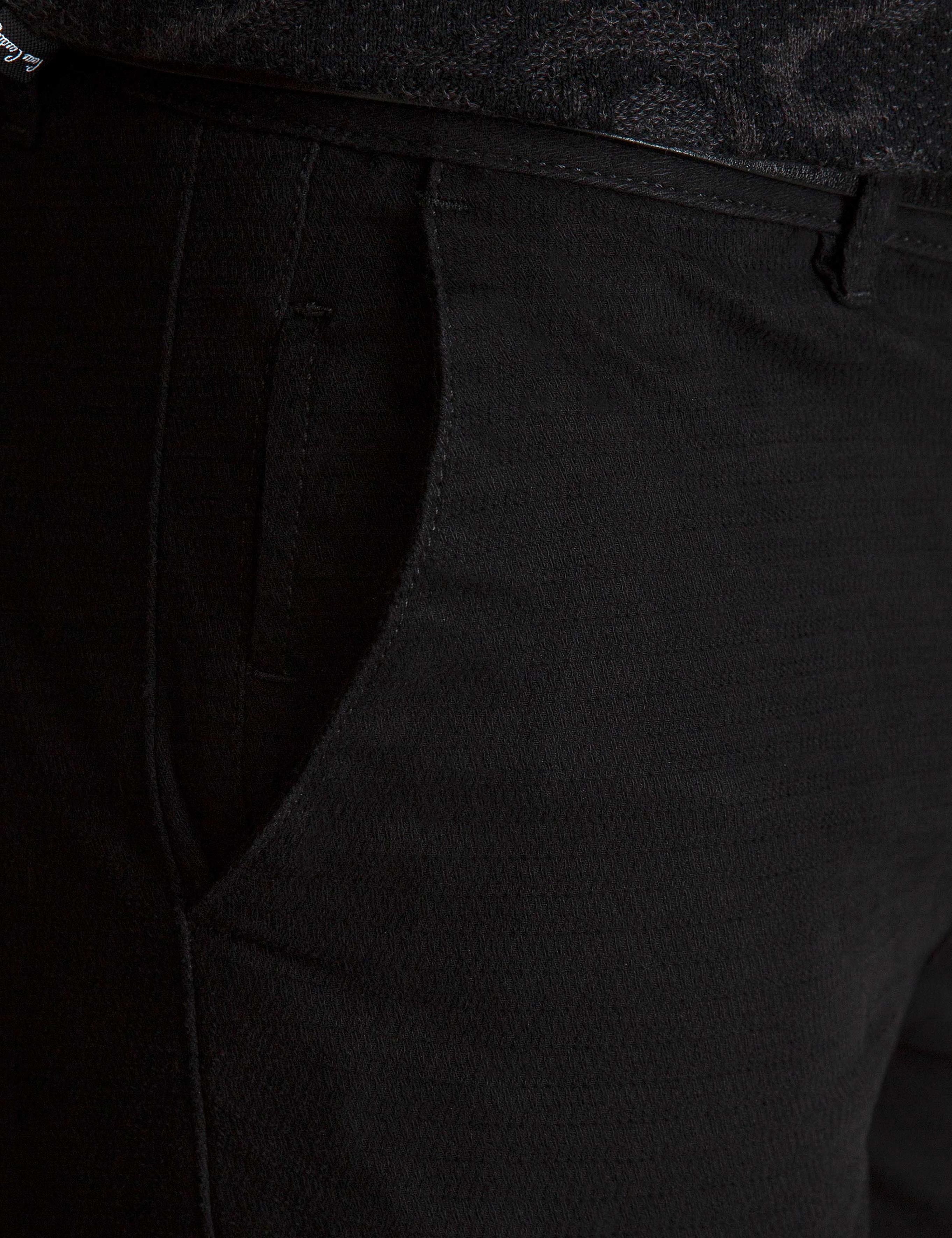 Siyah Slim Fit Chino Pantolon