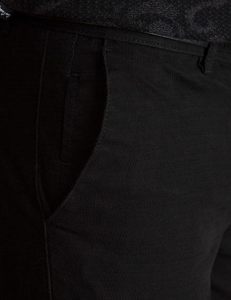 Siyah Slim Fit Chino Pantolon - 50197411003