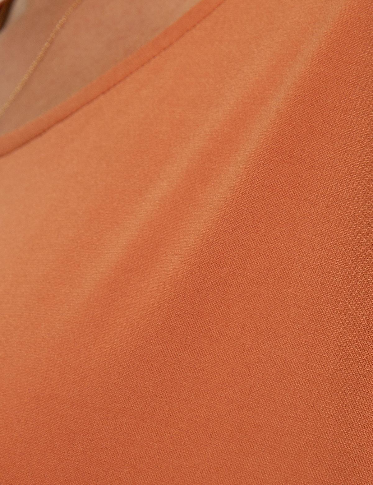 Taba Comfort Fit Kayık Yaka T-Shirt - 50197781110