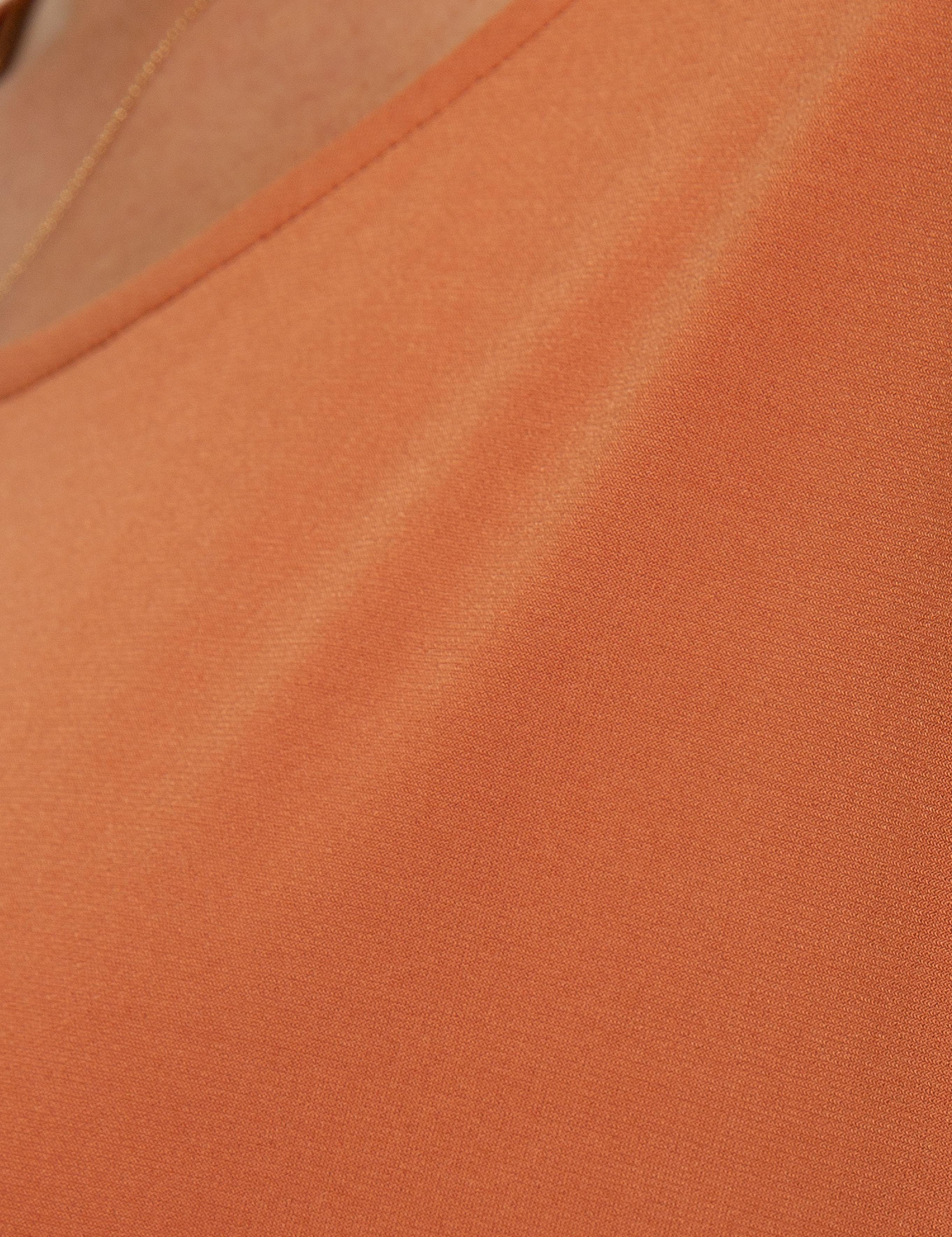 Taba Comfort Fit Kayık Yaka T-Shirt