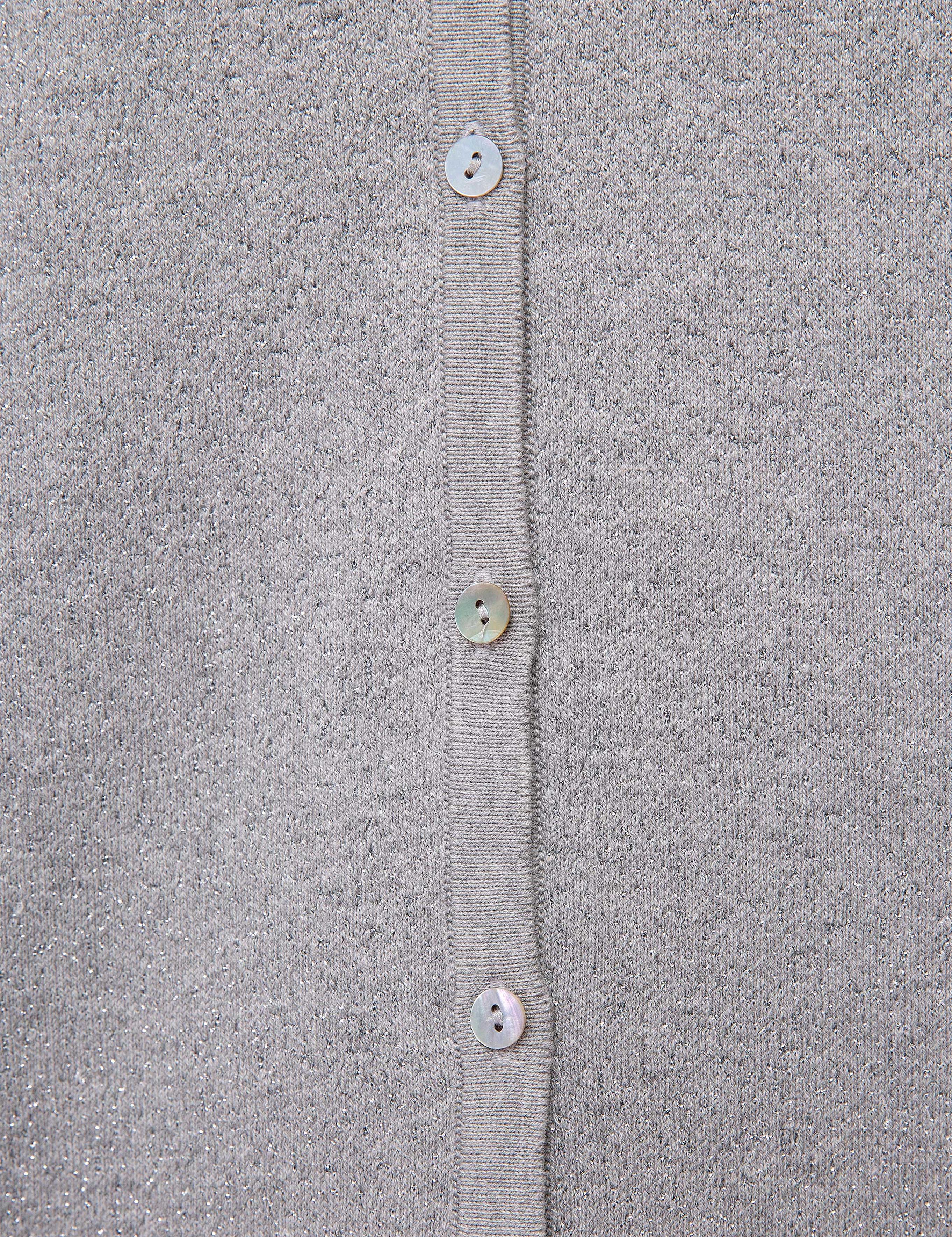 Gri Regular Fit Triko Hırka