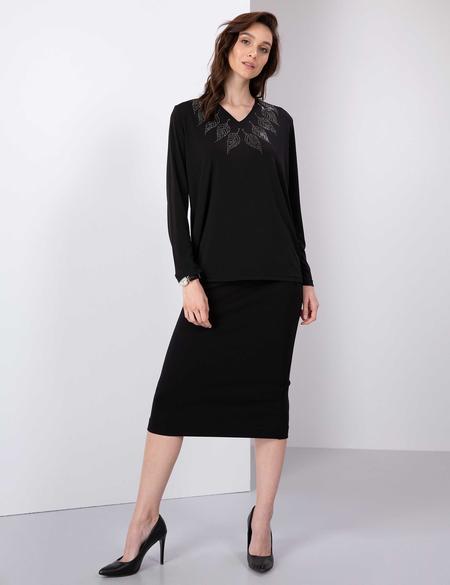 Siyah Bluz - 50197800052