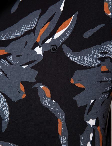 Siyah Slim Fit Polo Yaka T-Shirt - 50202533011