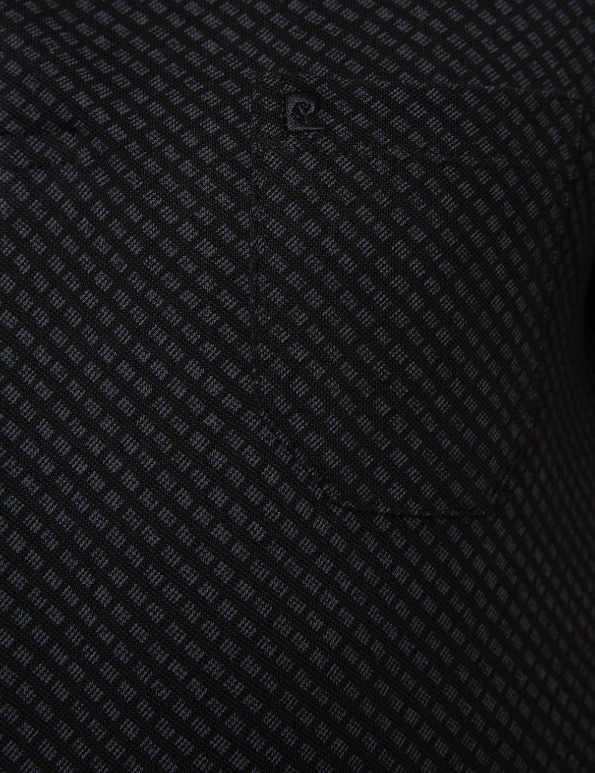 Siyah Regular Fit Polo Yaka T-Shirt - 50202561011