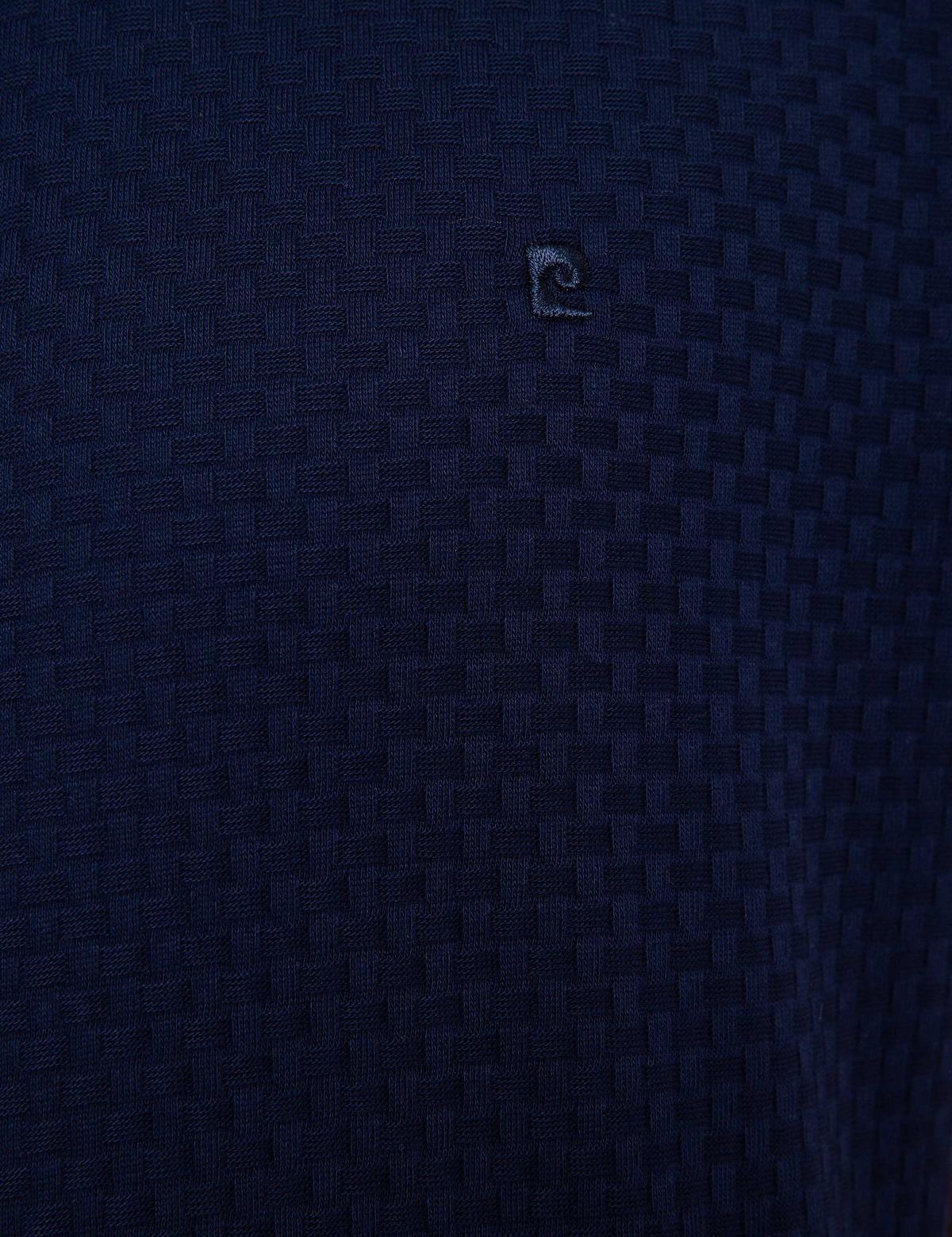 Lacivert Slim Fit Polo Yaka T-Shirt - 50202654012