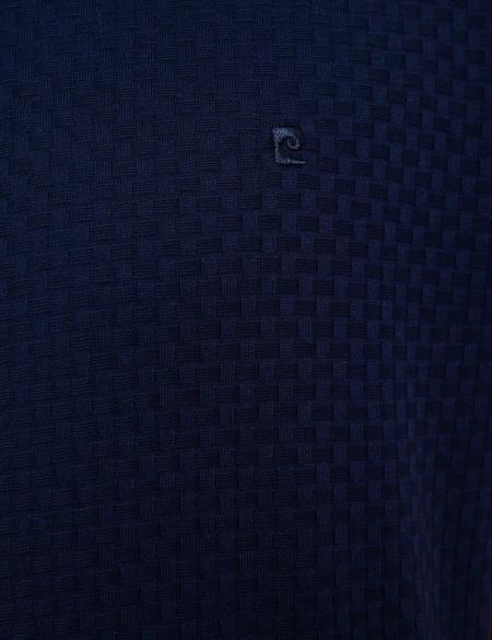 Lacivert Slim Fit Polo Yaka T-Shirt - 50202654012