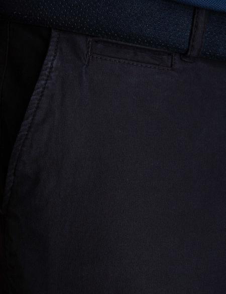 Lacivert Regular Fit Kanvas Pantolon - 50202670007