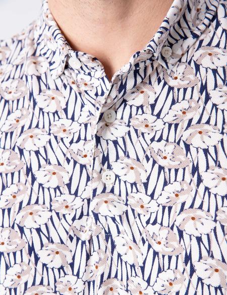 Lacivert Slim Fit Polo Yaka T-Shirt - 50202701018